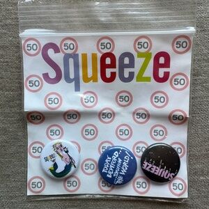 Squeeze Button Pin Set